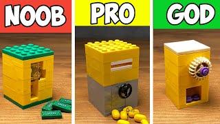 3 LEGO Candy Vending Machines - How to make