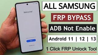 Samsung Frp Bypass ADB Enable Fail - Android 11/12/13 - One Click Frp Bypass Free Tool 2023