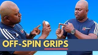 Off-Spin Bowling GRIP (and VARIATIONS) | Arm Ball, Back Spinner, Carrom Ball, Top & Side Spinner