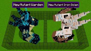 New Mutant Warden VS New Mutant Iron Golem