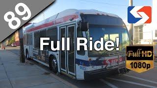 SEPTA Route 89 to Arrott Terminal - NovaBus LFS