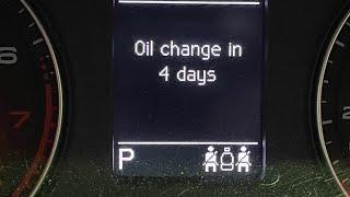 Audi Q3 Service Light Reset Oil Change Reset