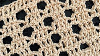 EASY STEP BY STEP OF THIS CROCHET STITCH