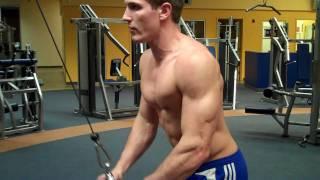 How To: Tricep Pushdown (Life Fitness Cable)