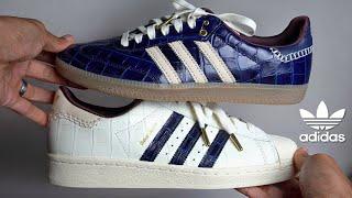 The BEST Pairs Yet? - Wales Bonner Adidas Crocodile Leather Samba & Superstar Review & On Feet