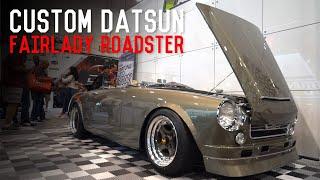 Super Cool Datsun Roadster in a Cafe Racer style