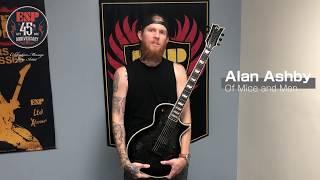 ESP Guitars: 45th Celebration message from Alan Ashby (Of Mice and Men)