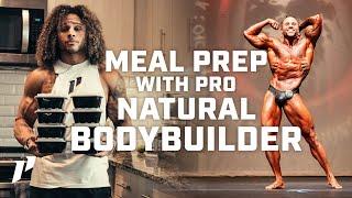 Meal Prepping with Pro NATURAL Bodybuilder Stacey Ervin Jr.