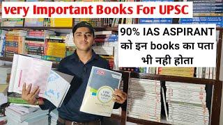 Best Books For UPSC prelims & Mains | maximum IAS Student do not have this books | Civil service