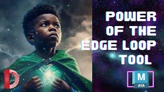 Learn The Power Of The Edge Loop Tool In This Maya 2023 Tutorial!