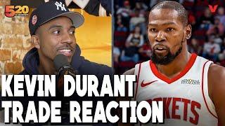 Jeff Teague REACTS to Kevin Durant TRADED to Rockets, Jalen Green to Suns | Club 520