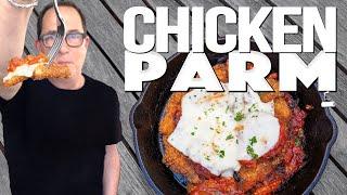 INSANELY DELICIOUS HOMEMADE CHICKEN PARMESAN | SAM THE COOKING GUY