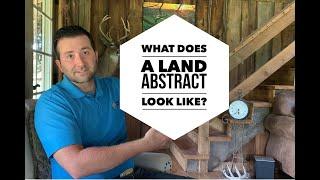 What is a Property Abstract or Abstract of Title? What Does It Look Like