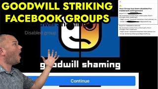 Goodwill Filing Trademark Strikes in Reseller Facebook Groups