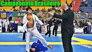 Jiu-Jitsu - Faixa Branca - Carlos Augusto vs Eduardo Silva - Campeonato Brasileiro - 2019