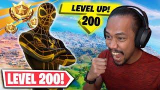 FINALLY LEVEL 200! | Fortnite Malaysia