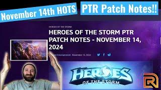 11/14 HOTS PTR Patch!!  Volskaya Changes!!