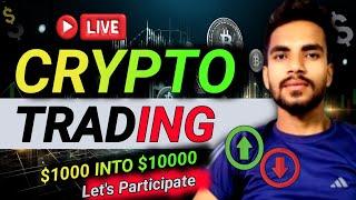 LIVE CRYPTO TRADING || #Bitcoin Live Trading |#live #bitcoin #trading #crypto #31october2024