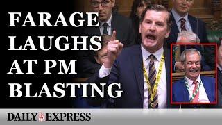 Nigel Farage cracks up as Keir Starmer is SAVAGED by SNP MP