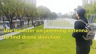 Recognition Drone Detection System Portable With Backpack