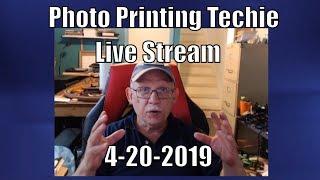 Jose Rodriguez Live Stream Photo Printing Techie 4-20-2019 3PM Easter Time USA