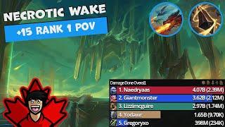 Rank 1 +15 Necrotic Wake | TWW Season 1 Augmentation POV