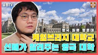 케임브리지 선배가 말해주는 영국 대학교 College 시스템!(Feat.University of Cambridge)