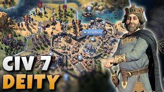 Civ 7 Deity: Charlemagne - Rome - Antiquity Age