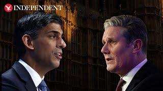 Watch again: Prime minister Keir Starmer faces Rishi Sunak at PMQs