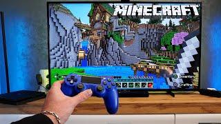 Minecraft In 2024 | PS4 Slim POV Gameplay Test, Graphics, Impression |