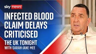 Victims criticise compensation delays as infected blood inquiry publishes new evidence