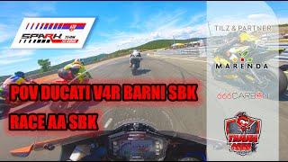 DUCATI V4R SBK SPARK TEAM + POV ONBOARD RACE AA SBK + TOMMA#666=FAST LAP 1.28.0 ️ GROBNIK CIRCUIT