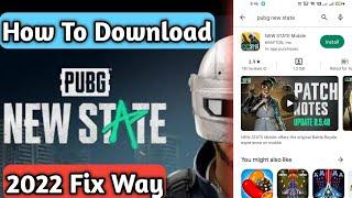 How To Download Pubg New State From Playstore 2022 hindi | Pubg New State Kaise Download Kare 2022