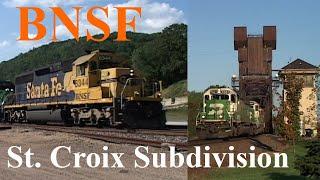 BNSF On the Banks of the Mississippi - St. Croix Subdivision (2006)