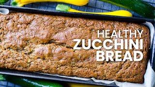 Healthy Zucchini Bread | Low Sugar and Low Fat