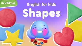 Geometric Shapes for Kids | Kids vocabulary | Learning English for Kids | Buddy.ai