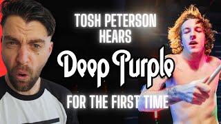 "UK Drummer REACTS to Tosh Peterson Hearing Deep Purple For The First Time REACTION"