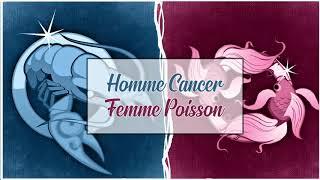 Homme Cancer  Femme Poisson  : Compatibilité Amoureuse