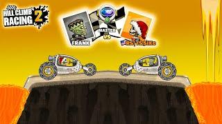 Hill climb racing 2 - BEATING BOSS with ROTATOR!  Gameplay