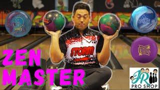 900 Global Zen Master | Bowling Ball Review | STRAIGHTER IS GREATER??