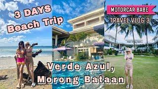 Verde Azul, Morong Bataan Beach | Travel Vlog • Motorcar Babe