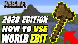 How to use World Edit in Minecraft Java *2020*