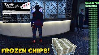 *IT'S BACK* Newest Frozen Chips Glitch In Gta 5 Online (gta 5 Money Glitch As Of Patch 1.69)