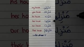 Arabic lesson for beginners #learn Arabic fast #common words in Arabic #Arabic studies #english