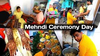 Sister ki Mehandi Ceremony Day | Behen ki Shaadi Mehandi Vlog | Imran k vlogs