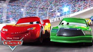 Lightning McQueen & Chick Hick's Rivalry | Pixar Cars