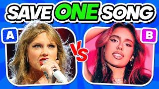 Taylor Swift vs Kylie Cantrall ️ Save One, Drop One - Geko Quiz