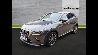 Mazda CX-3 2.0 SKYACTIV-G Sport Nav+ 5dr Machine Grey Manual Petrol 20,967 Miles 3 Owners - LJ19 UCS