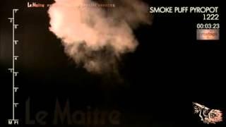 Smoke Puff Pyropot Stage Pyrotechnic Demo LeMaitre