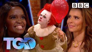 Insanely athletic dark clown is "it.com" for @todrickhall - The Greatest Dancer - BBC